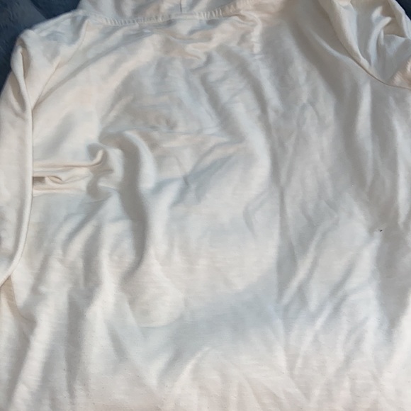 Victoria's Secret PINK Women's White Perfect Quarter Zip Pullover Sweatshirt M - Picture 6 of 6